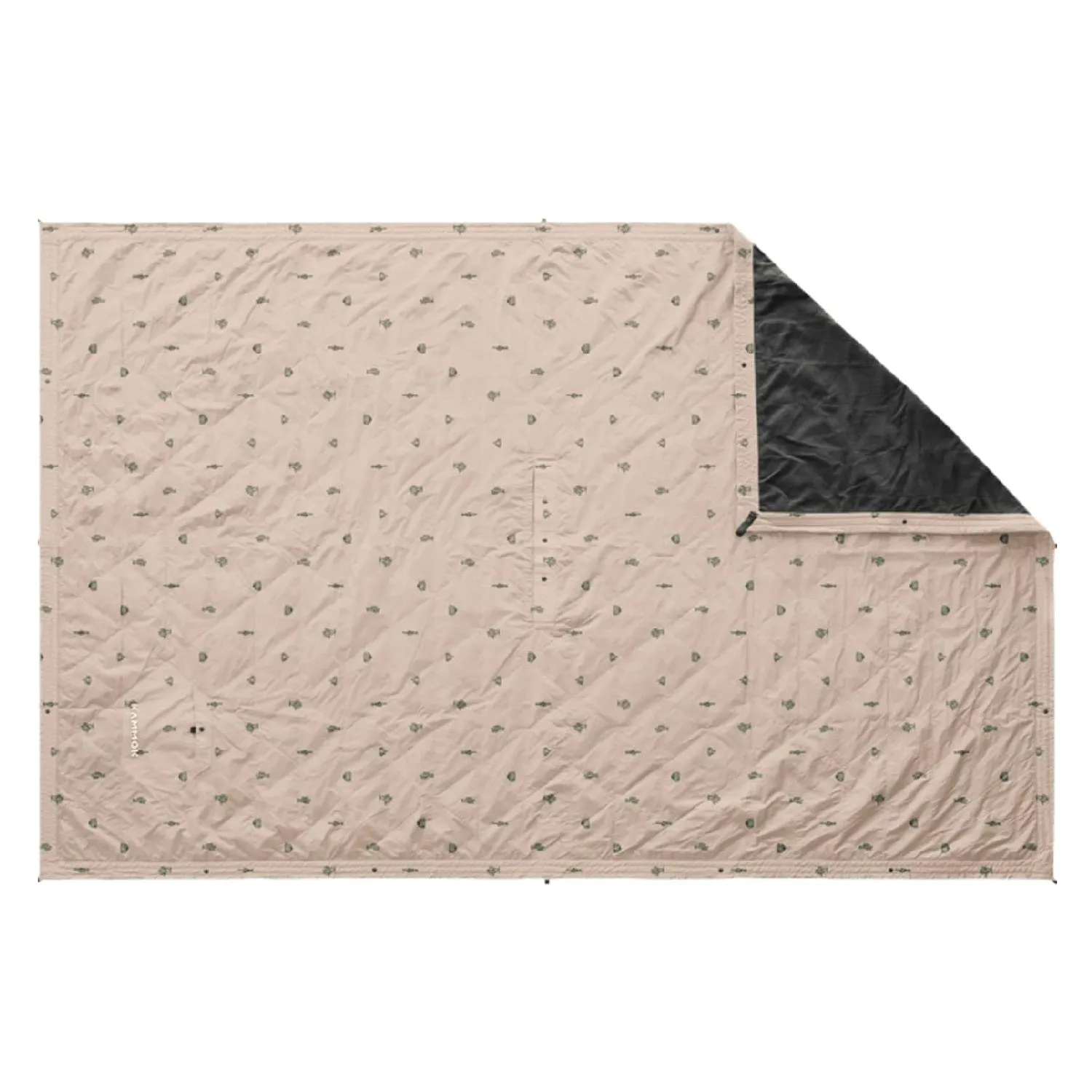Kammok Field Blanket with Water Resistant Microfleece | Convertible and Wearable