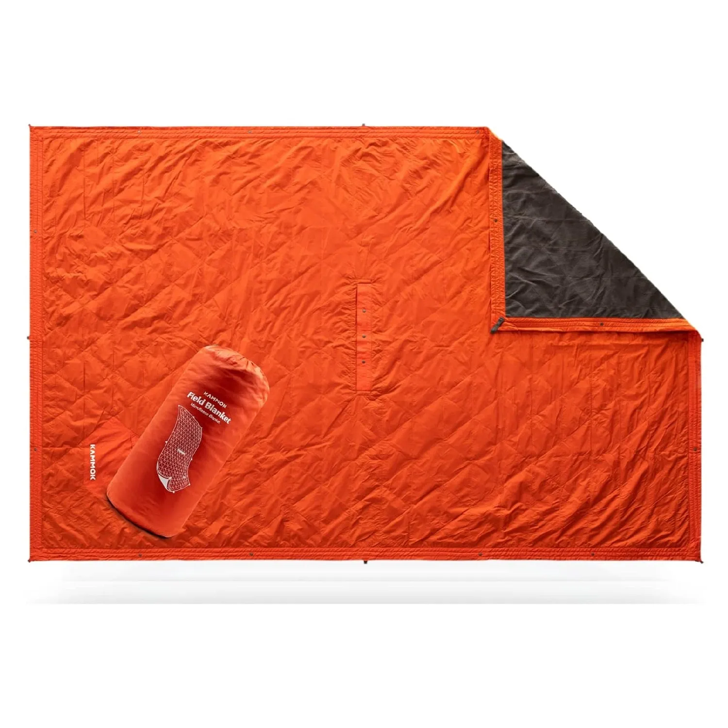 Kammok Field Blanket with Water Resistant Microfleece | Convertible and Wearable