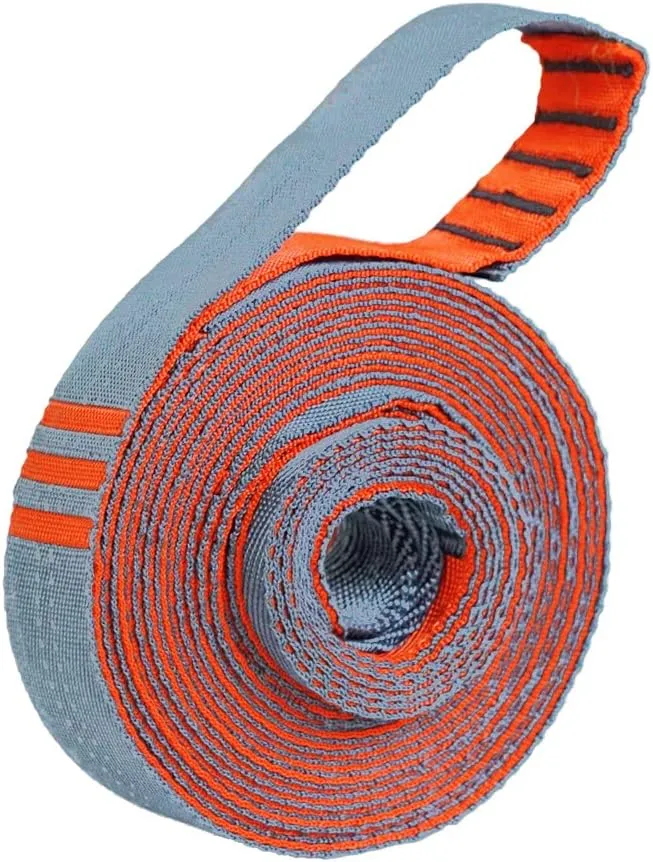 KAMMOK: Python 10' Tree Friendly Hammock Straps | Woven, No-Stretch, Knotless, Durable (Lightweight & Compact: Perfect for Hiking, Camping, Backpacking), Set of 2 w/Stuff Sack