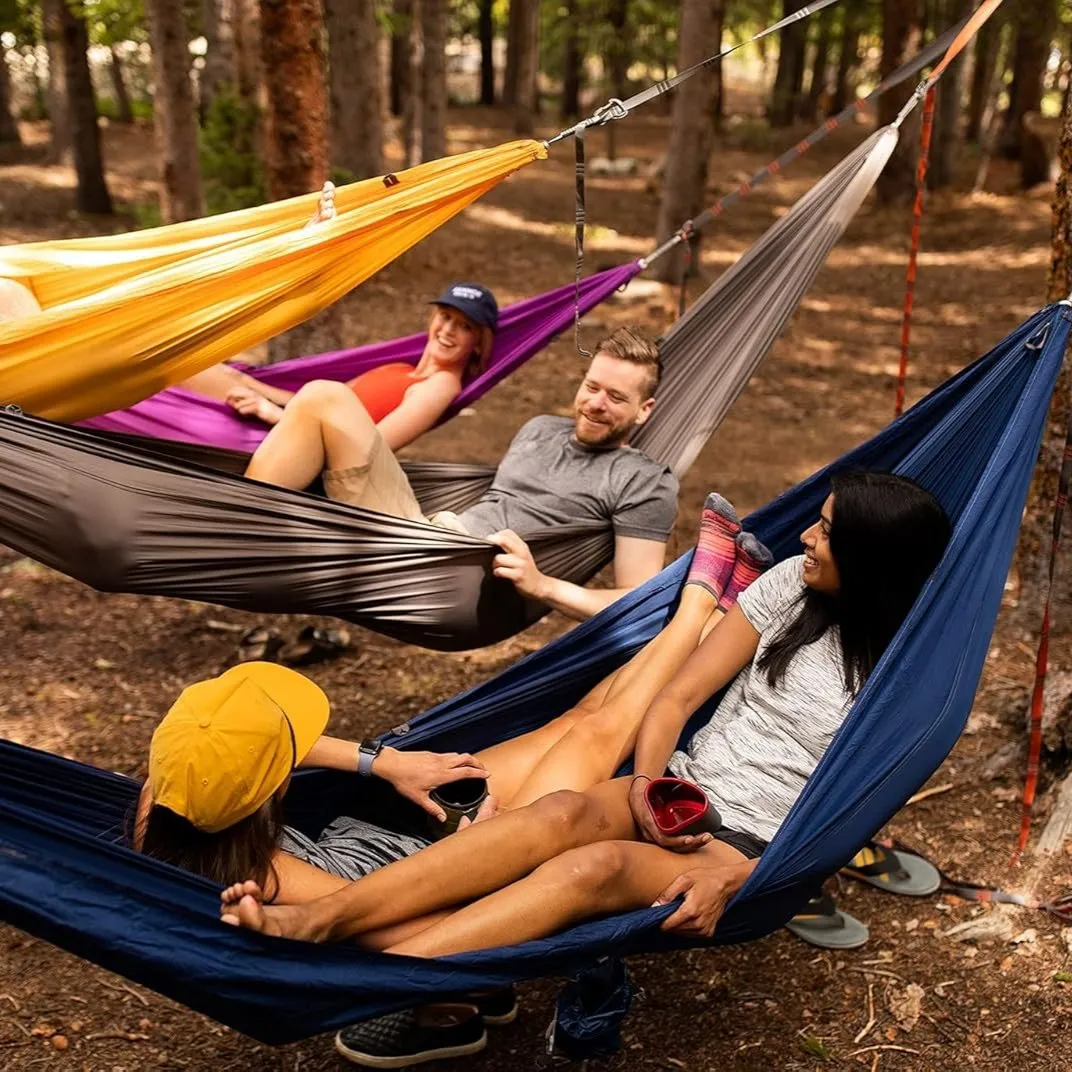 Kammok Roo Single Ultralight Hammock with Stuff Sack | Pocket Sized for Camping