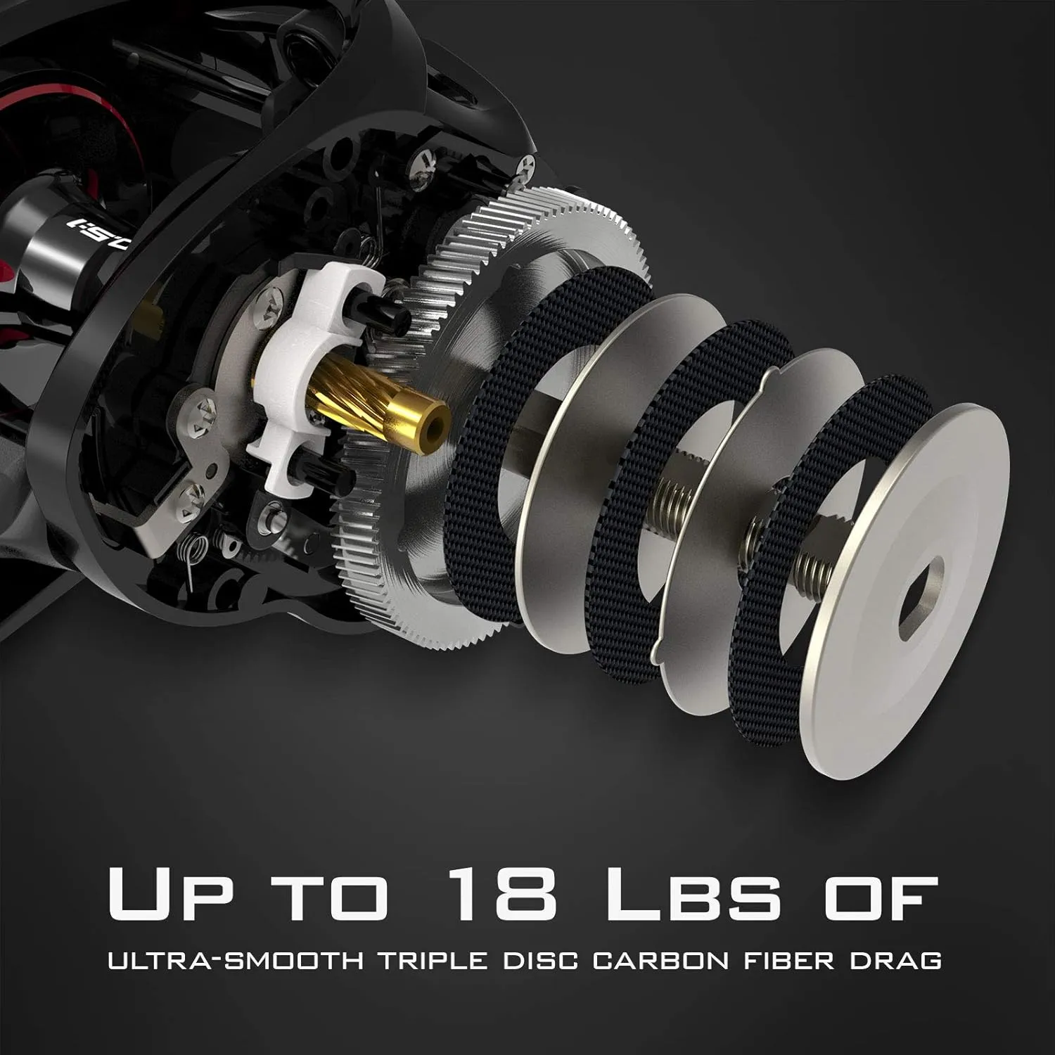 KastKing Speed Demon Elite Fishing Reel, World's Fastest 10.5:1 Gear Ratio/Deadbolt Baitcasting Reel, 10 1 Shielded Stainless Steel BB, CNC Lightweight Aluminum Frame, Available in Skipping Version