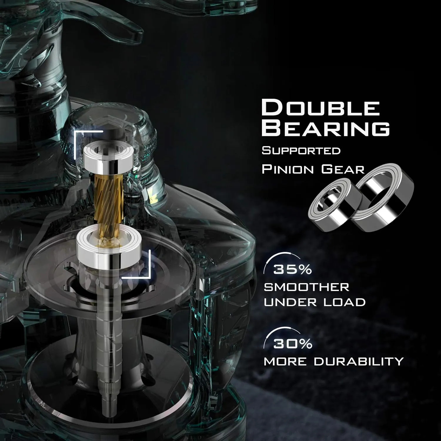 KastKing Speed Demon Elite Fishing Reel, World's Fastest 10.5:1 Gear Ratio/Deadbolt Baitcasting Reel, 10 1 Shielded Stainless Steel BB, CNC Lightweight Aluminum Frame, Available in Skipping Version
