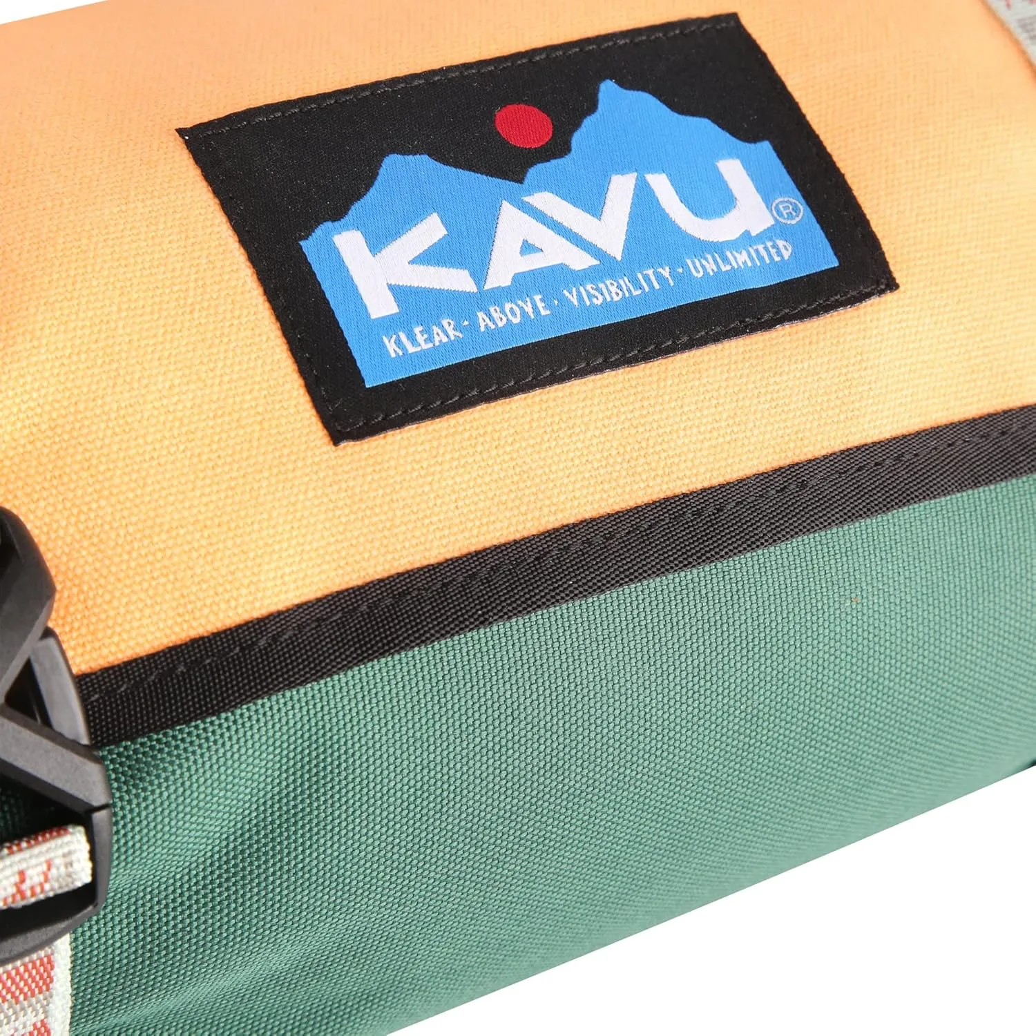 KAVU Surf Beach Blanket Camping Portable Fleece Quilt - Russet Valley