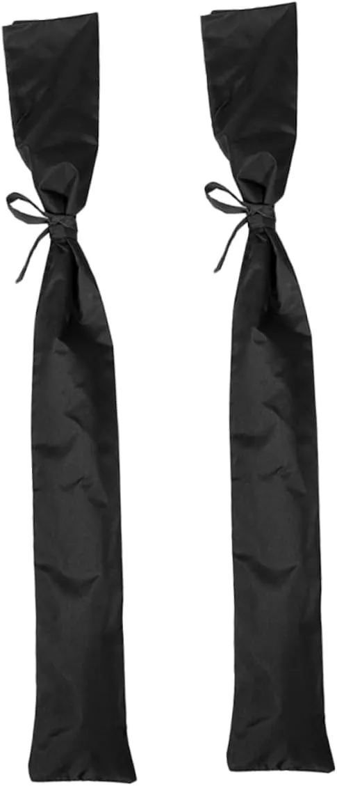 KICHOUSE 130cm Japanese Sword Sleeve Pouch Cosplay Blade Bag Sword Organizer for Bamboo Wood Black