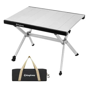 KingCamp DOLOMITE Camp Table Aluminum Roll-Up Table