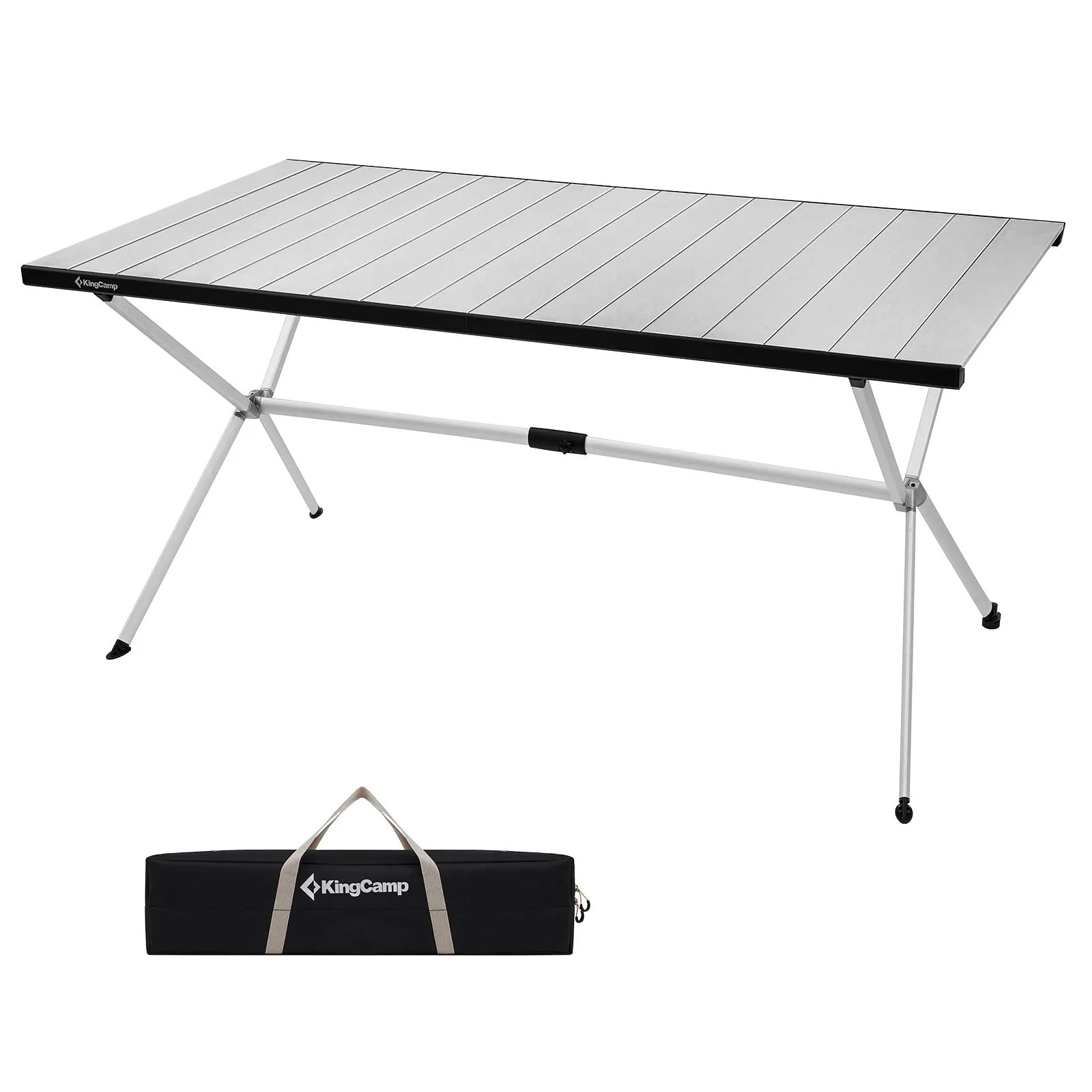 KingCamp DOLOMITE Camp Table Aluminum Roll-Up Table