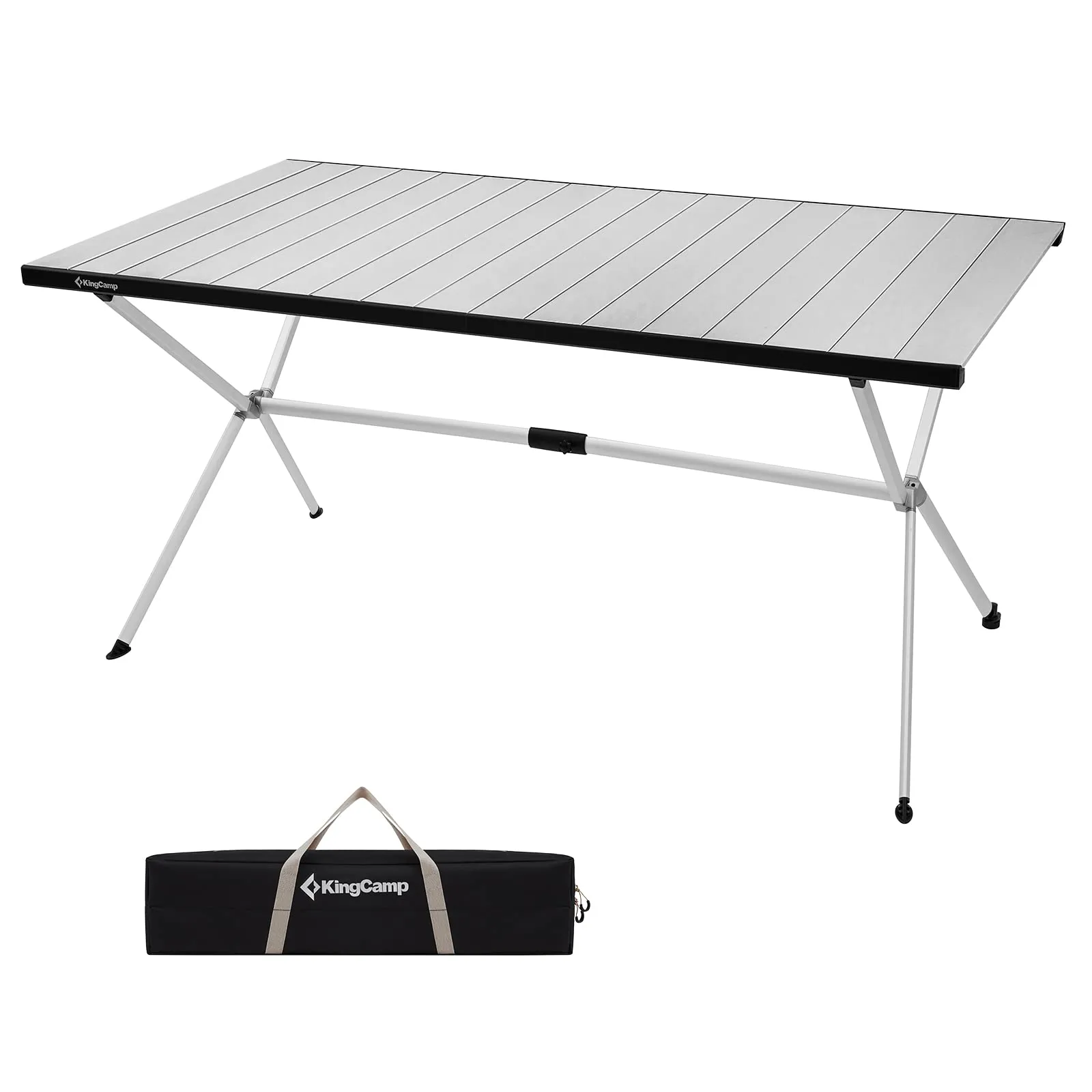 KingCamp DOLOMITE Camp Table Aluminum Roll-Up Table