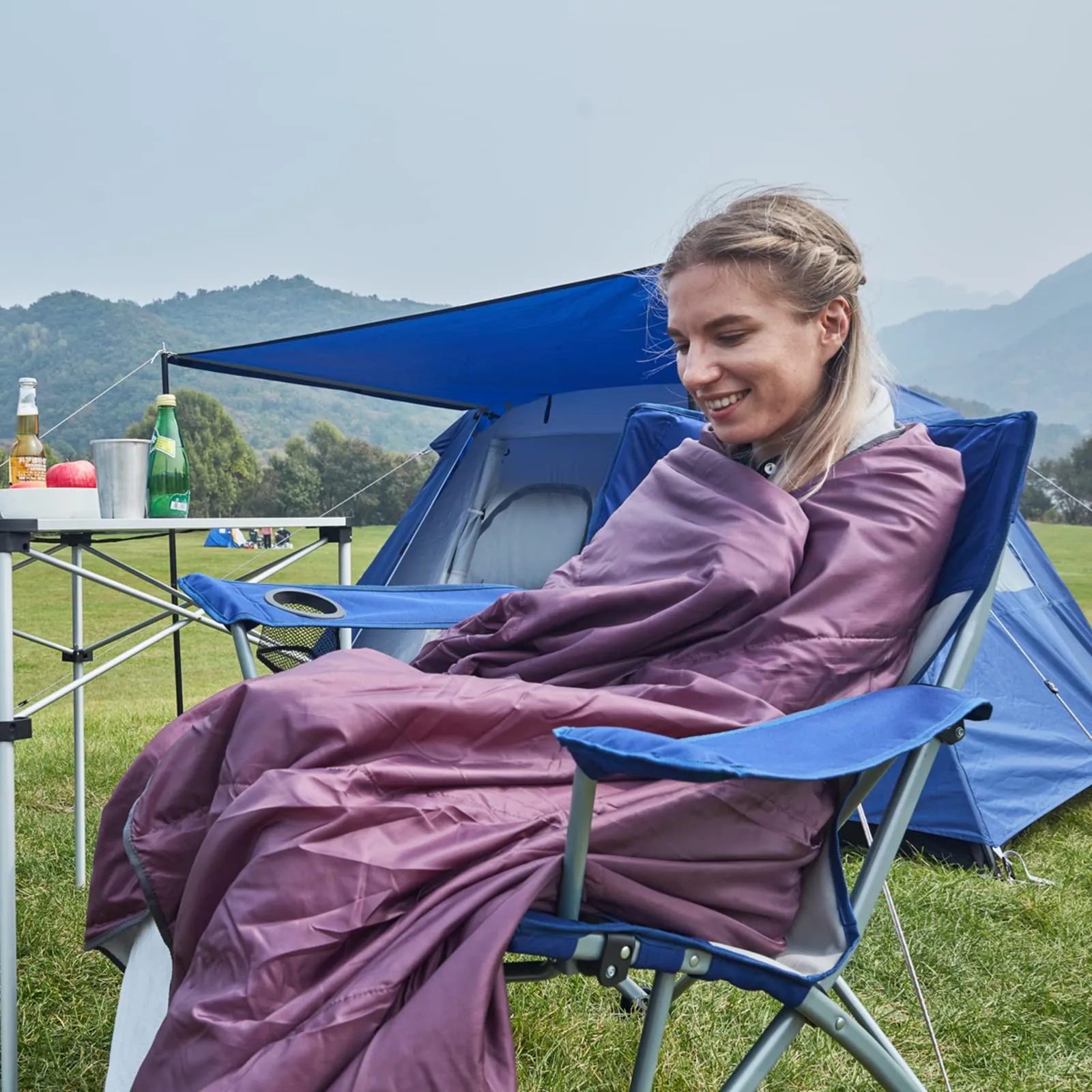 KingCamp JASMINE Picnic Rug Picnic Cushion