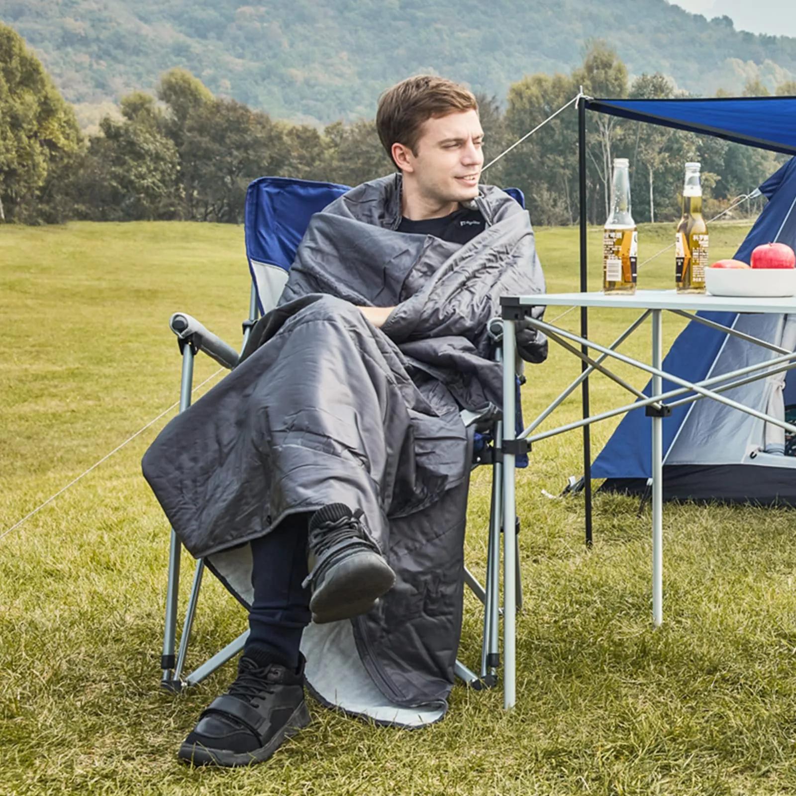 KingCamp JASMINE Picnic Rug Picnic Cushion