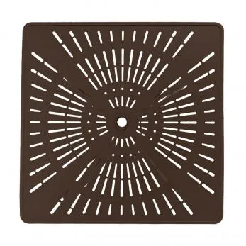 La'Stratta 36" Square KD Pedestal Dining Umbrella Table by Tropitone