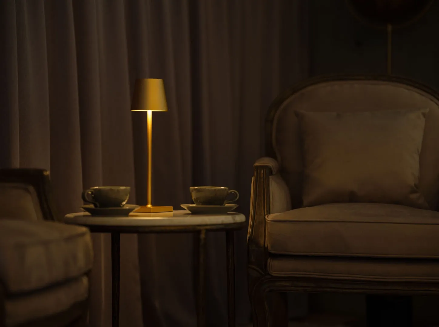 LD Aoki SD - LED USB Rechargeable Cordless Table Lamp