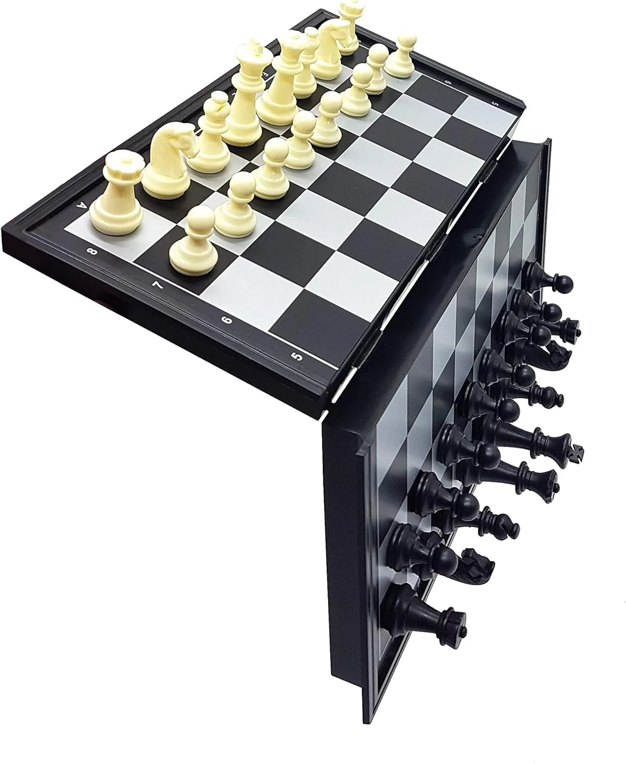 LEXiBOOK , 8-in-1 Games Set, Chess, Checkers, Backgammon, Chinese Checkers, Nine Men's Morris Game, Snakes & Ladders Game, Goose Game, Ludo Game, JGM800