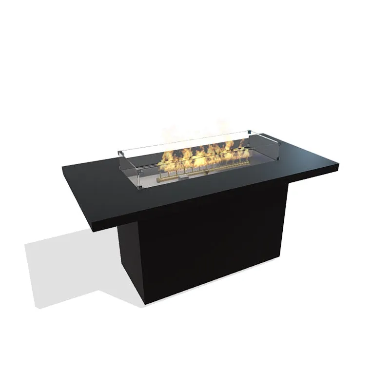 Lineo Dining Fire Table (Tabletop) - Aluminum