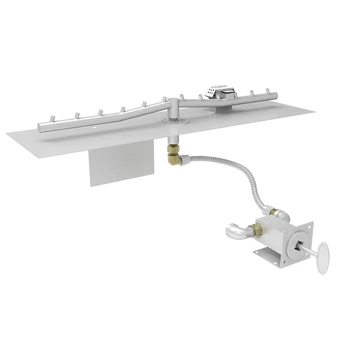 Lineo Dining Fire Table (Tabletop) - Aluminum
