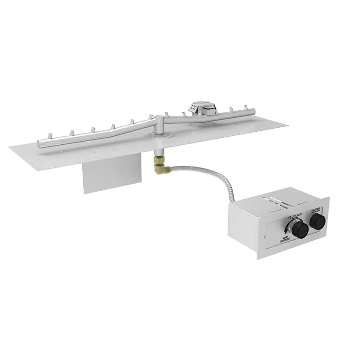 Lineo Dining Fire Table (Tabletop) - Aluminum