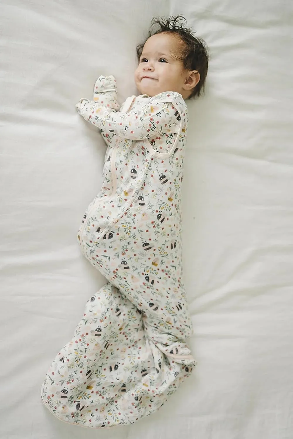 Loulou Lollipop Lightweight Muslin Wearable Baby Blanket Sleeping Bag, Unisex Infant Toddler, 0.5 TOG, 2-Way Zipper Sleepsack