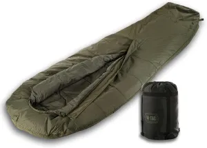 M-Tac Warm Sleeping Bag with Portable Compression Sack for Cold Weather Travel, Camping, Hiking, Outdoor