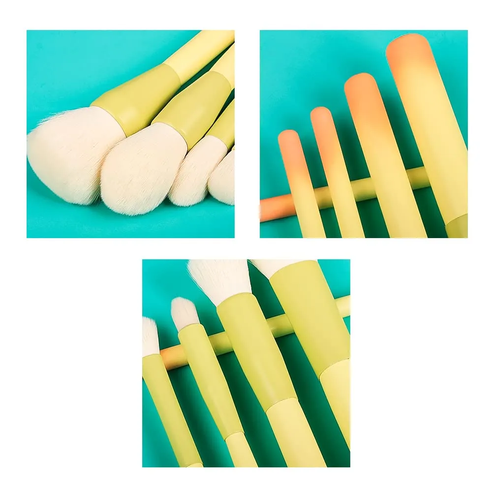 Makeup Brush Set 14pcs Colorful Makeup Brushes，Premium Synthetic Professional Make up Brush Kit Foundation Powder Blush Eyeshadow Eyebrow Contour Concealer Gradient Color Makeup Brushes Set 49-1