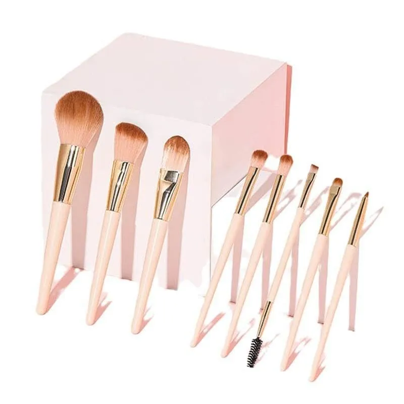 Makeup Brushes,8Pcs Makeup Brush Set, Premium Synthetic,Powder Foundation Contour,Blush Concealer, Eye Shadow lending Liner Make Up Brush Kit