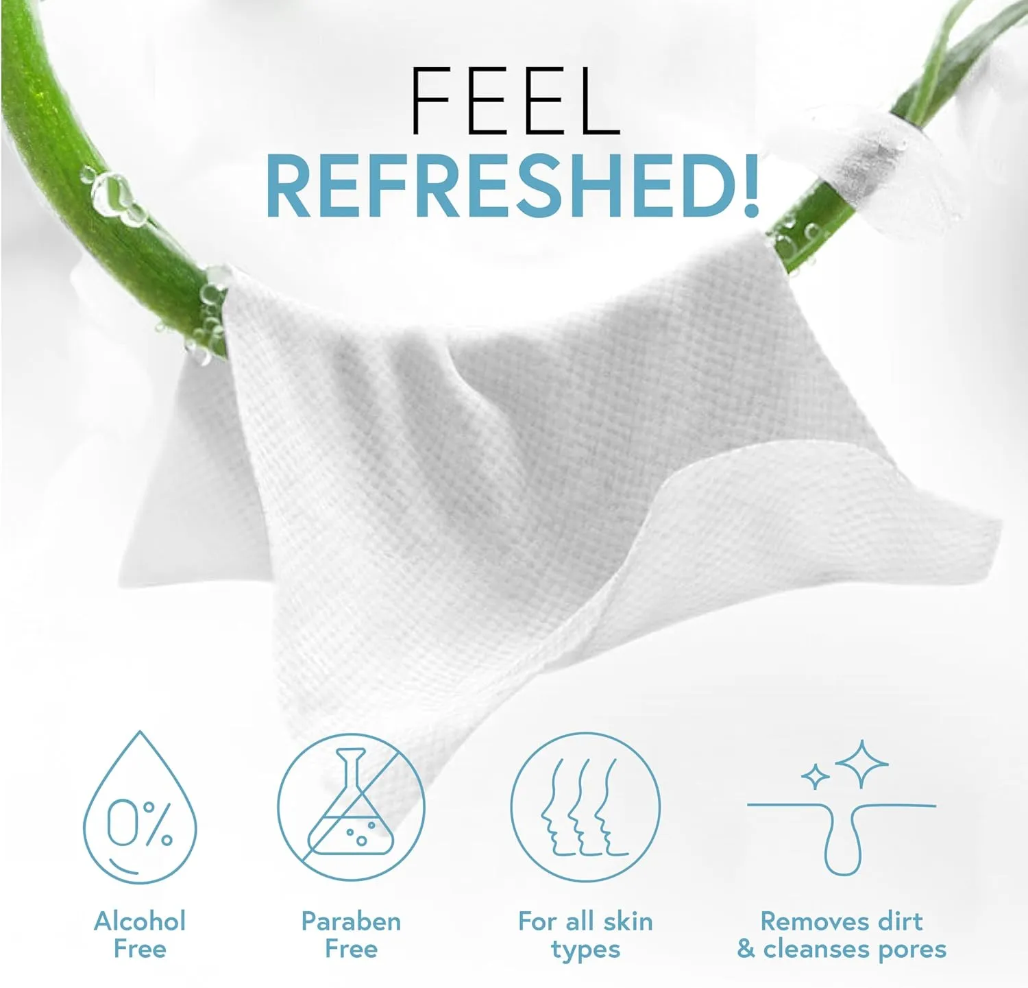 Makeup Remover Wipes Individually Wrapped Natural Fresh Aloe Travel Packs Elderly Bathing Cleansing Wipes - 500 Count per Package | Small Size Toiletries | Hotel Toiletries Bulk Set