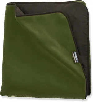 Mambe Large Essential Outdoor Blanket Ivy- 100% Waterproof and Windproof - Machine Washable Fleece and Nylon Throw for Outdoor Activities Like Picnics, Camping, Beach