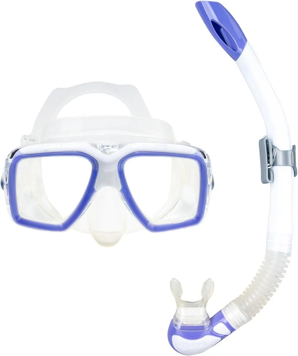 MARES Unisex Adult Ray Snorkeling Combo, Mask & Snorkel Diving Set