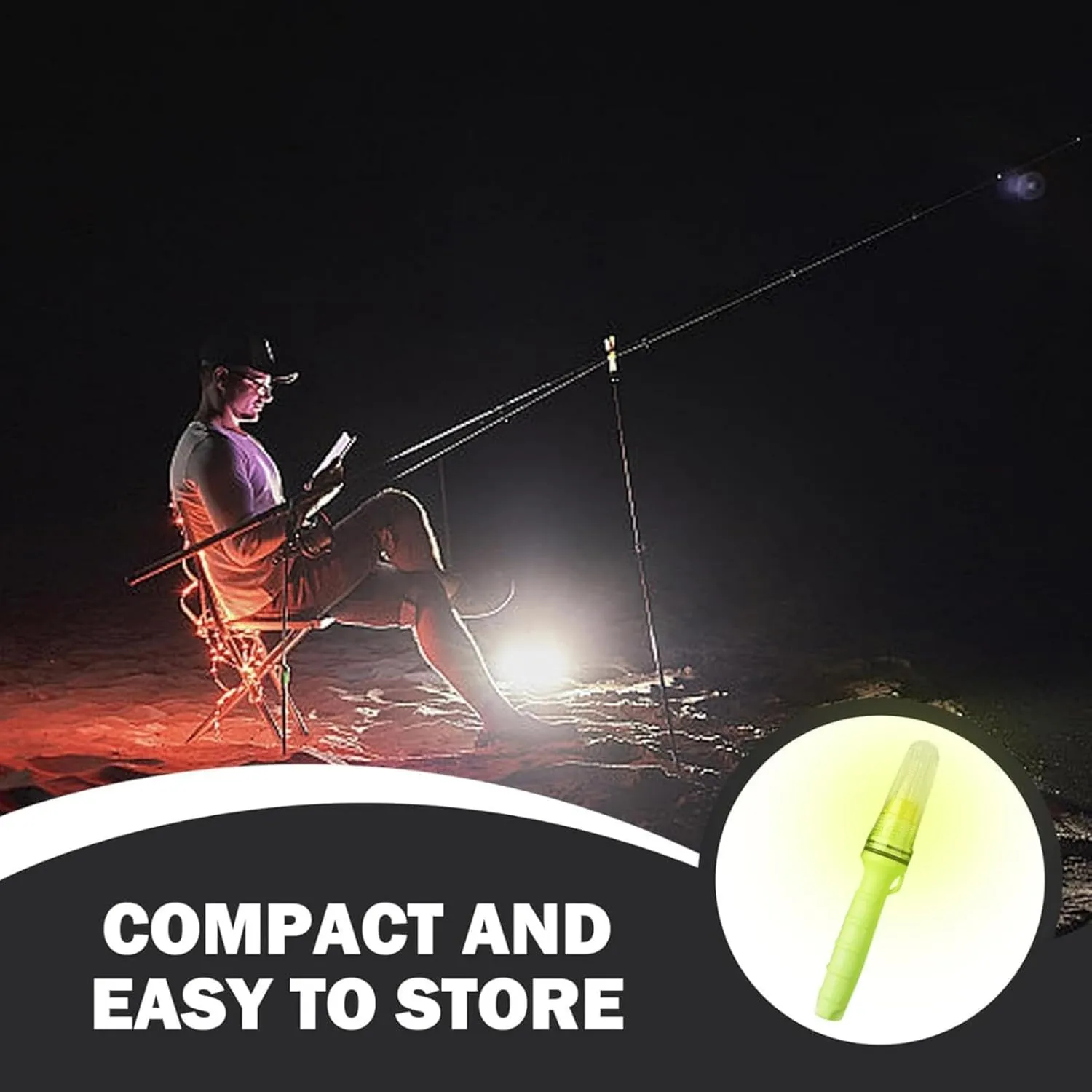 Marine Flares,2025 Upgraded Boat Flare,Boat Flares Coast Guard Approved Marine,Waterproof Emergency Signals for Fishing Buoys, Boats (H-LED-5PCS)