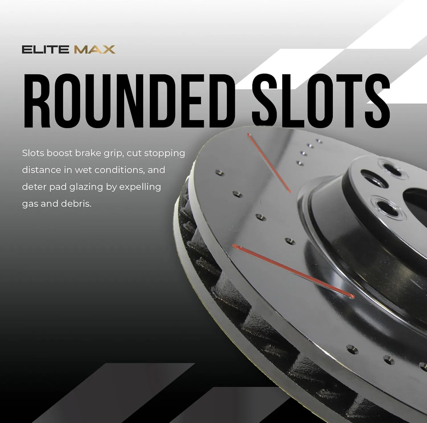 Max Advanced Brakes Front & Rear Brake Kit Compatible With 2017 2018 2019 2020 Hyundai Elantra Exc 1.6 L4 Engine Replacement Drilled Slotted Black Coated Disc Brake Rotors and Ceramic Brake Pads