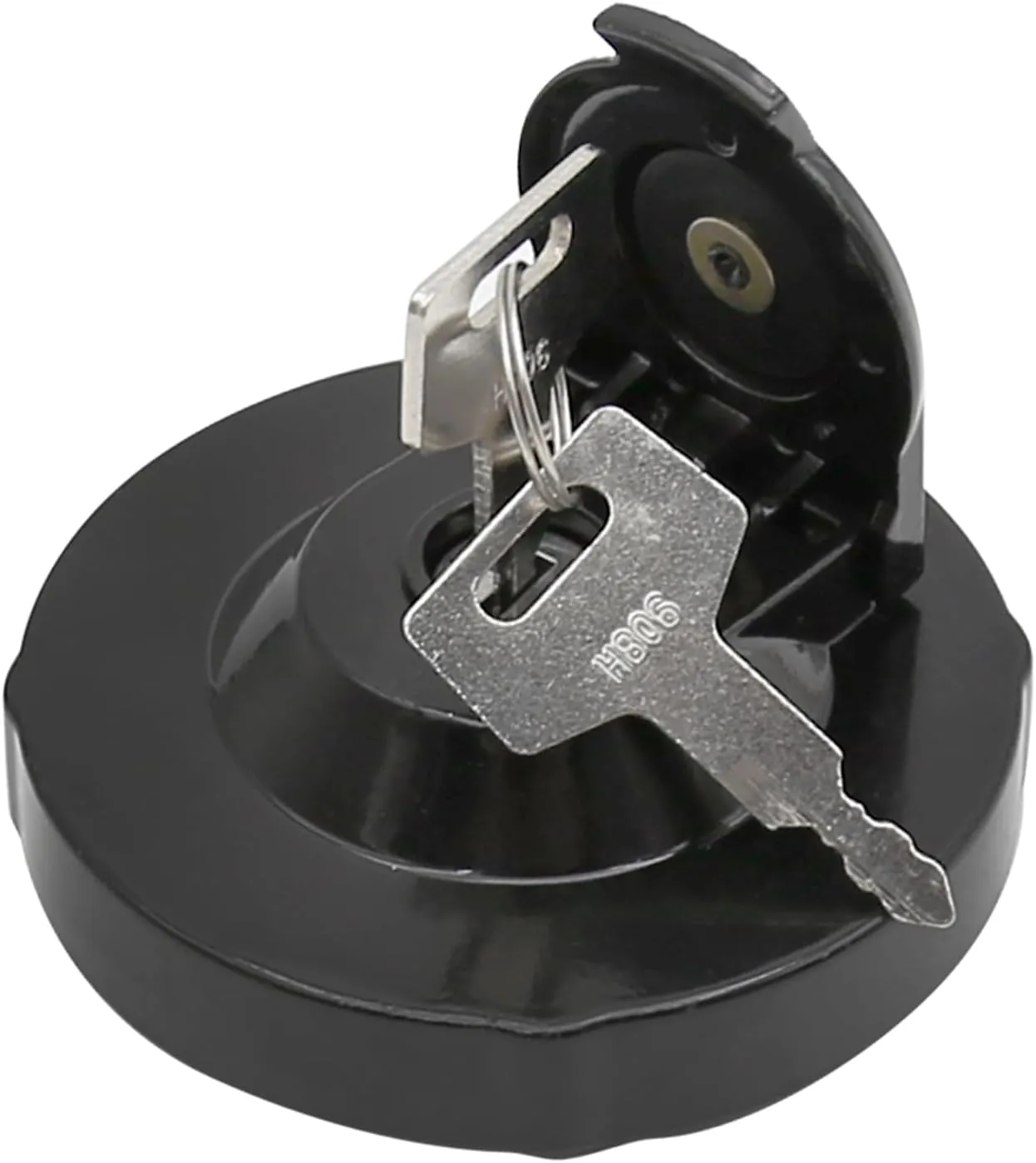 MDEOOSKY 1552100500 Fuel Cap, Gas Lock with 2 Keys Replacement for Takeuchi TB014 TB015 TB016 TB125 TL26 TL120 TL126 TL130 TL140 TL150 TL220 TL230 TL240 TL250