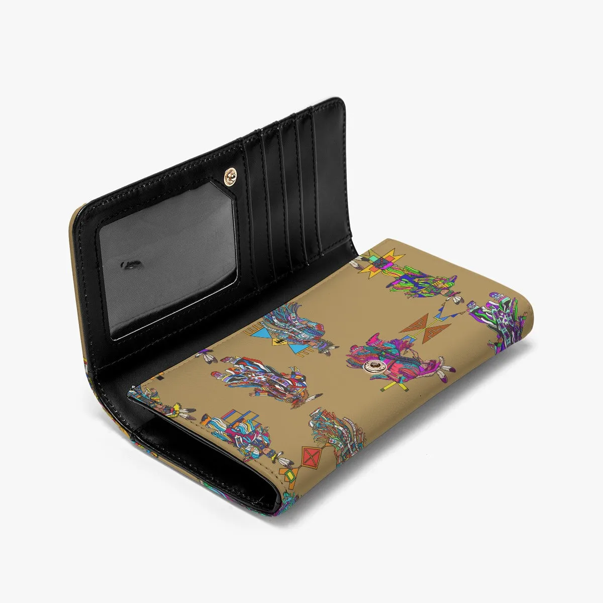Men's Grass Dancers Earth Foldable Wallet
