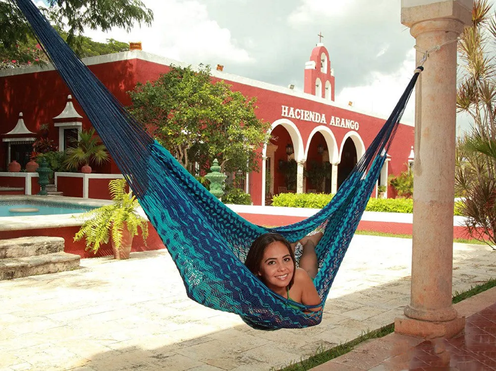 Mexican Hammock - Double Blue
