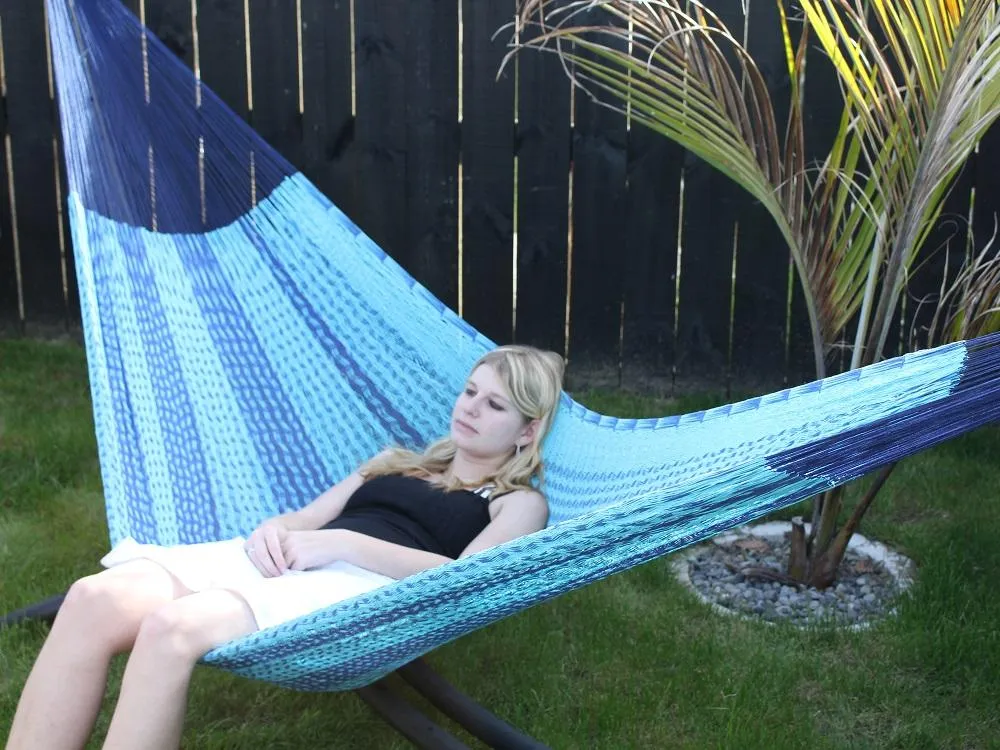 Mexican Hammock - Double Blue