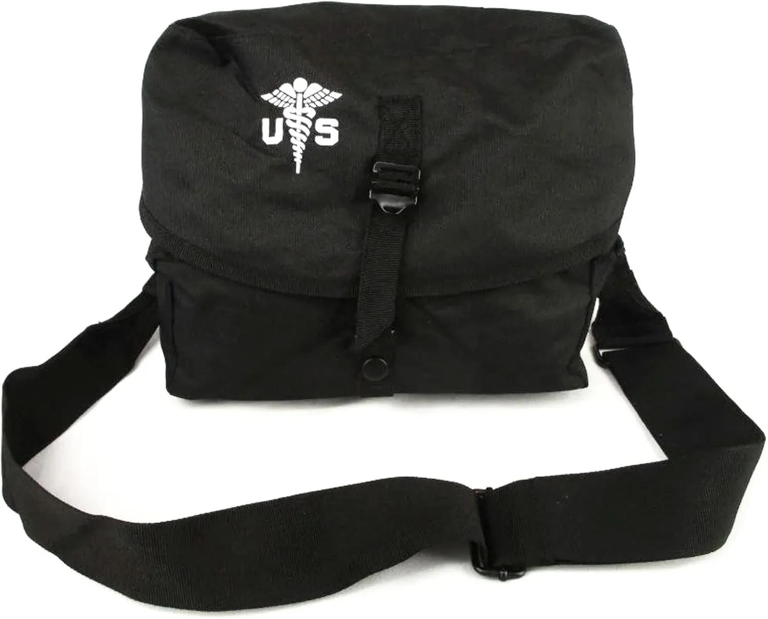 Mil-Tec Unisex Medical Kit Bag - Functional Rugged Tactical Outdoor Camping Hiking Handbag with Strap System & Medical Badge