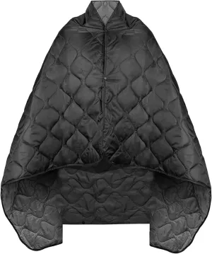 Military Poncho Liner 55”x 79” Camping Blanket Woobie Compact Waterproof for Travel Stadium Outdoor Camping