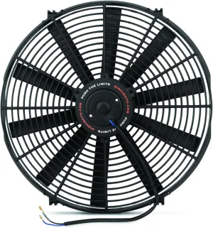 Mishimoto MMFAN-16 Slim Electric Radiator Fan, 16" Universal Fit, Black