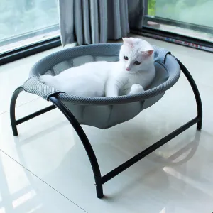 Money-saving Classy Excellent Detachable Sleeping Indoors Cat Structure Supplies Wash Cat Bed Assembly Stable Outdoors Pet Supplies Hammock Breathability Free-Standing Whole Cat Bed Cat Easy