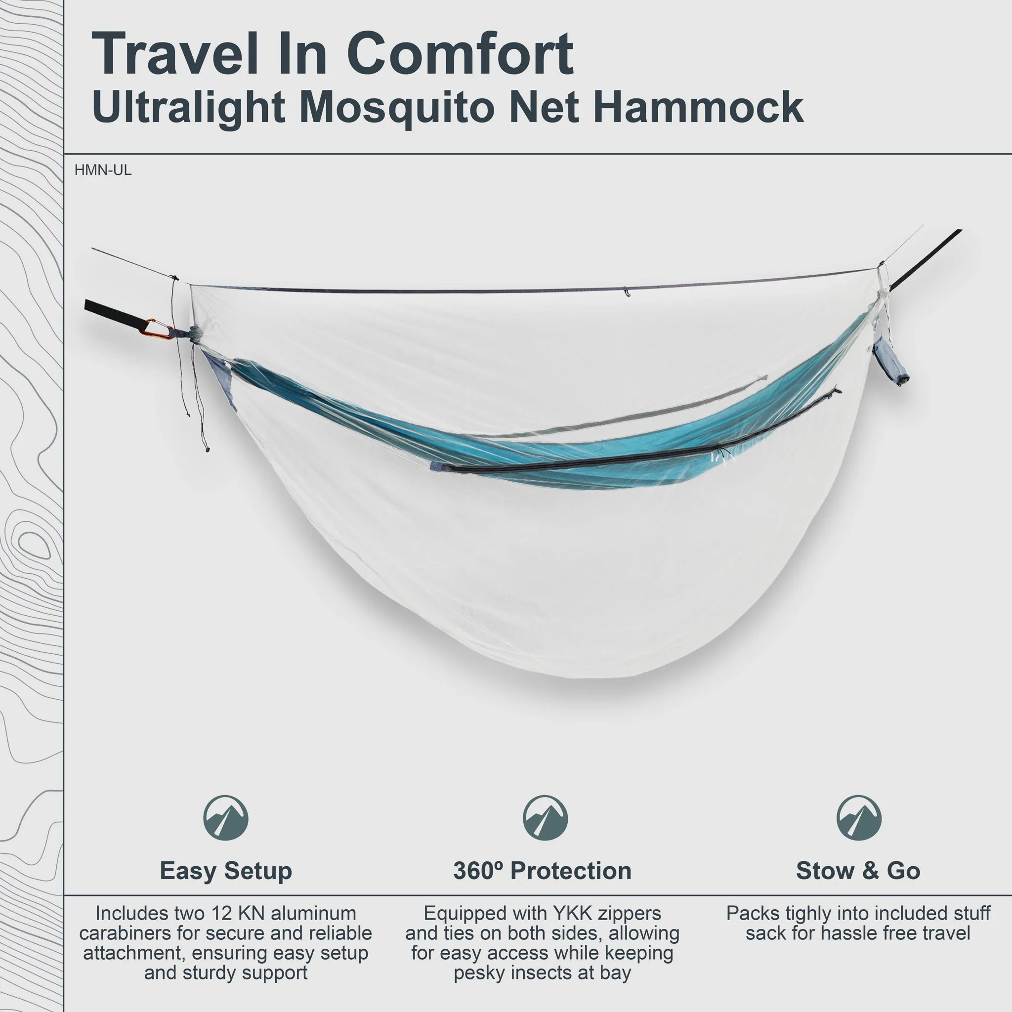 Mosquito Net for Hammock Ultralight