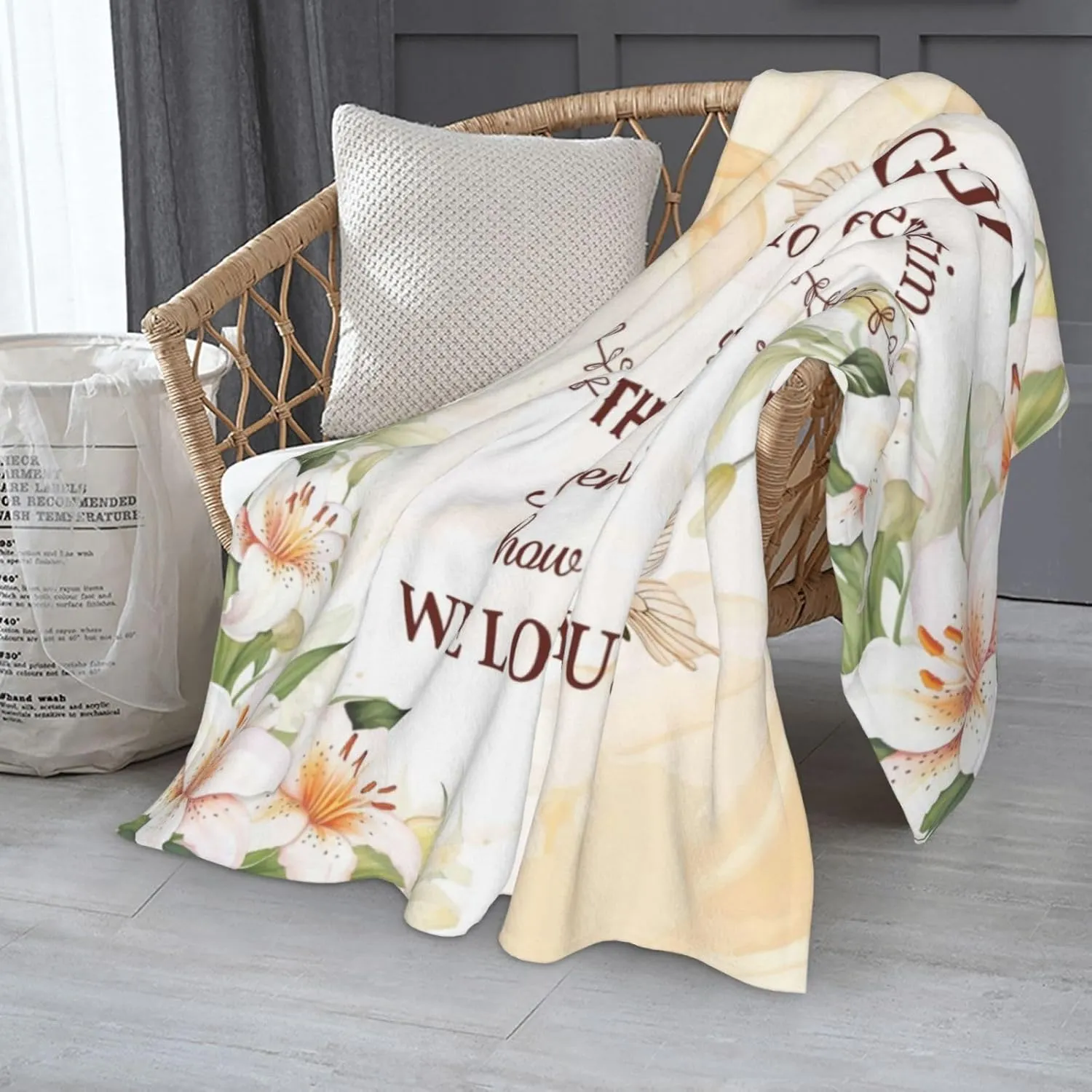 Mother's Day Gigi Gifts from Grandkids, Gigi‘s Gift for Birthday, Gigi Blanket 60" X 50", Gift for Grandma Birthday Gifts