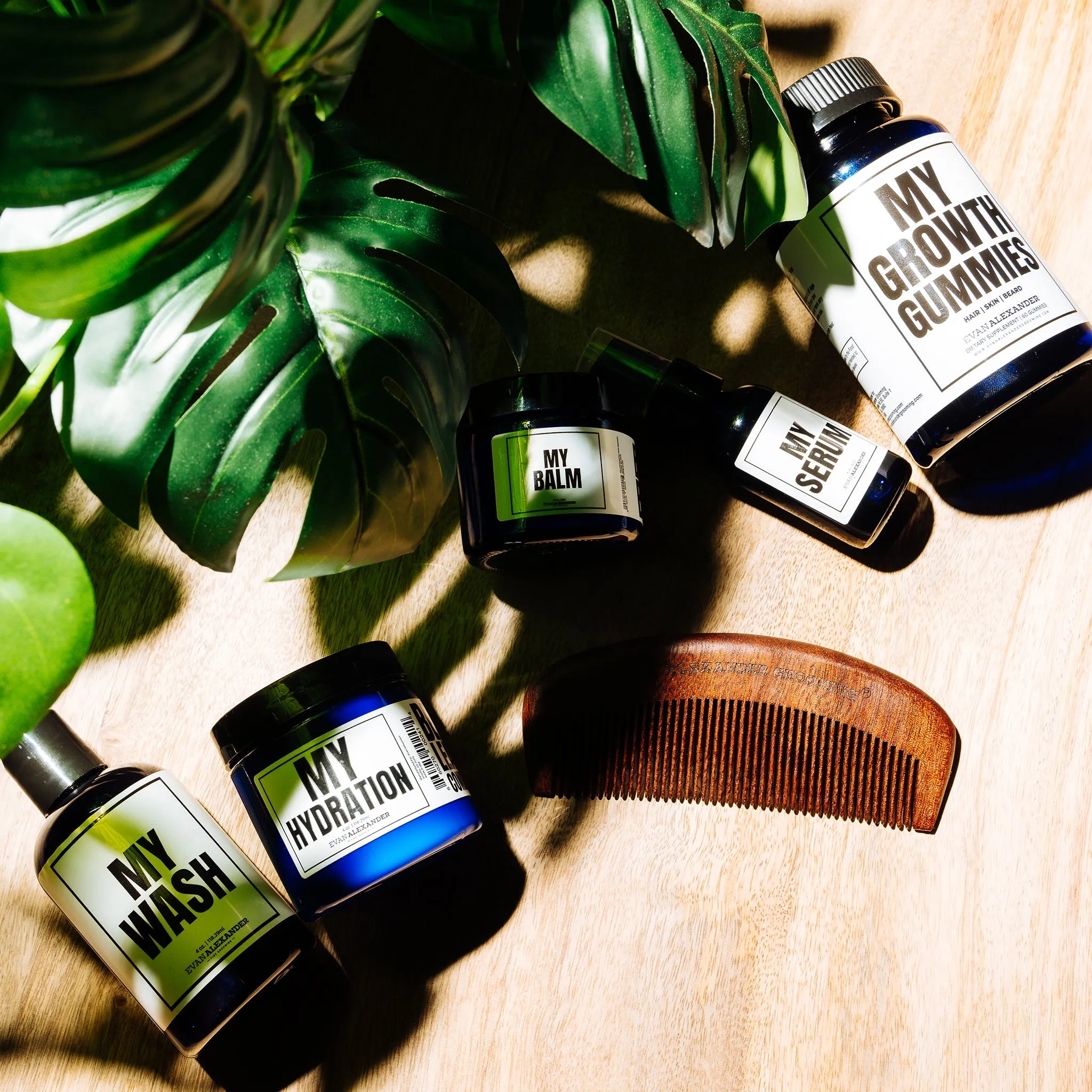 MY Growth Beard Kit w/Sandalwood Comb