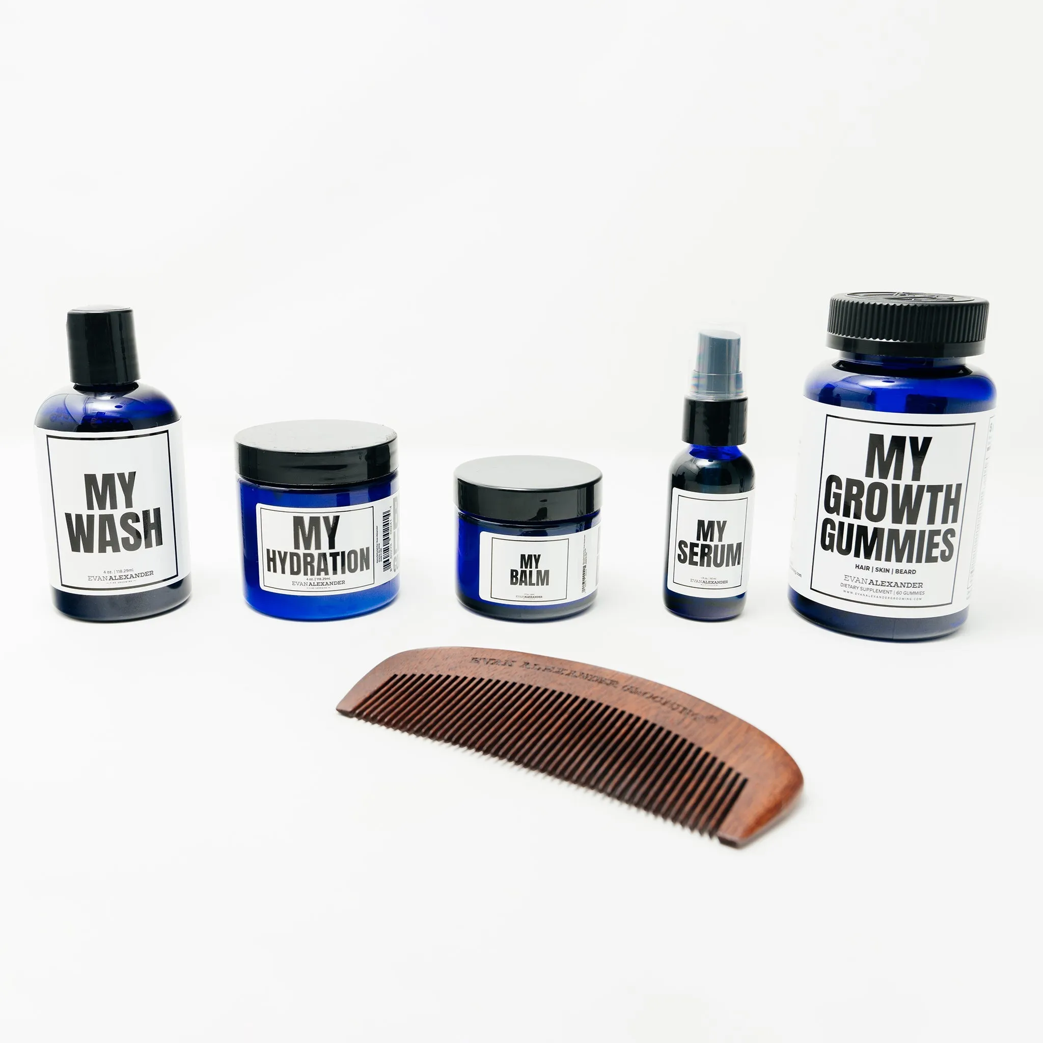 MY Growth Beard Kit w/Sandalwood Comb