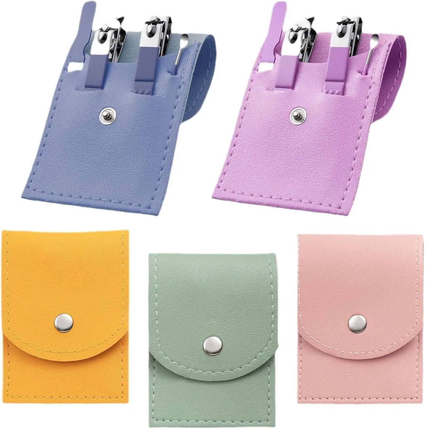 Nail Clipper Set 7-Piece Manicure Manicure Tools Manicure Set(Blue)
