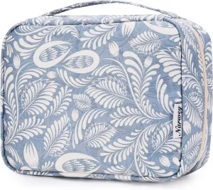 Narwey Small Hanging Travel Toiletry Bag for Women, Travel Bag for Toiletries, Makeup Bag Organizer Cosmetic Bags Make Up Bags for Girls