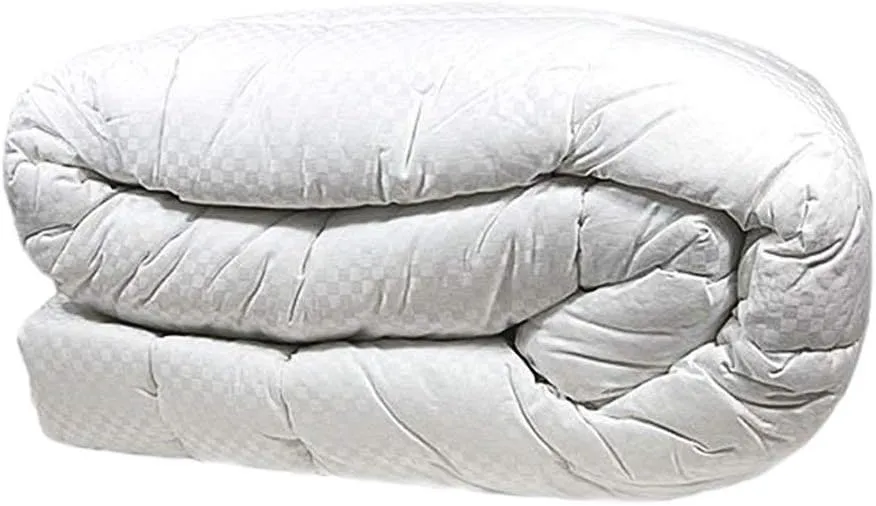 Nikken 1 Thicker Queen/Full White Comforter 1265 - Deeper Sleep, Less Pain, More Flexibility, Temperature Regulating, Hypoallergenic, Hotel Quality Duvet Insert, Weighted Blanket Throw Quilt