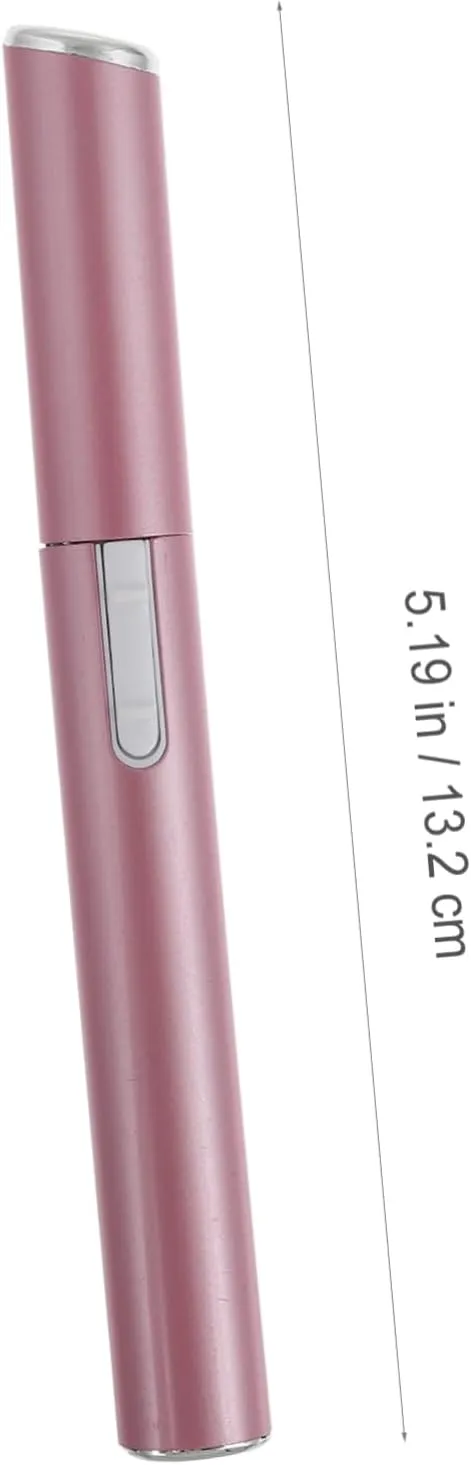 NOLITOY 2pcs Facial Epilator Electric Razor for Women Eyebrow Trimmer Kit Hair Remover Tool Stainless Steel Blade Compact Portable