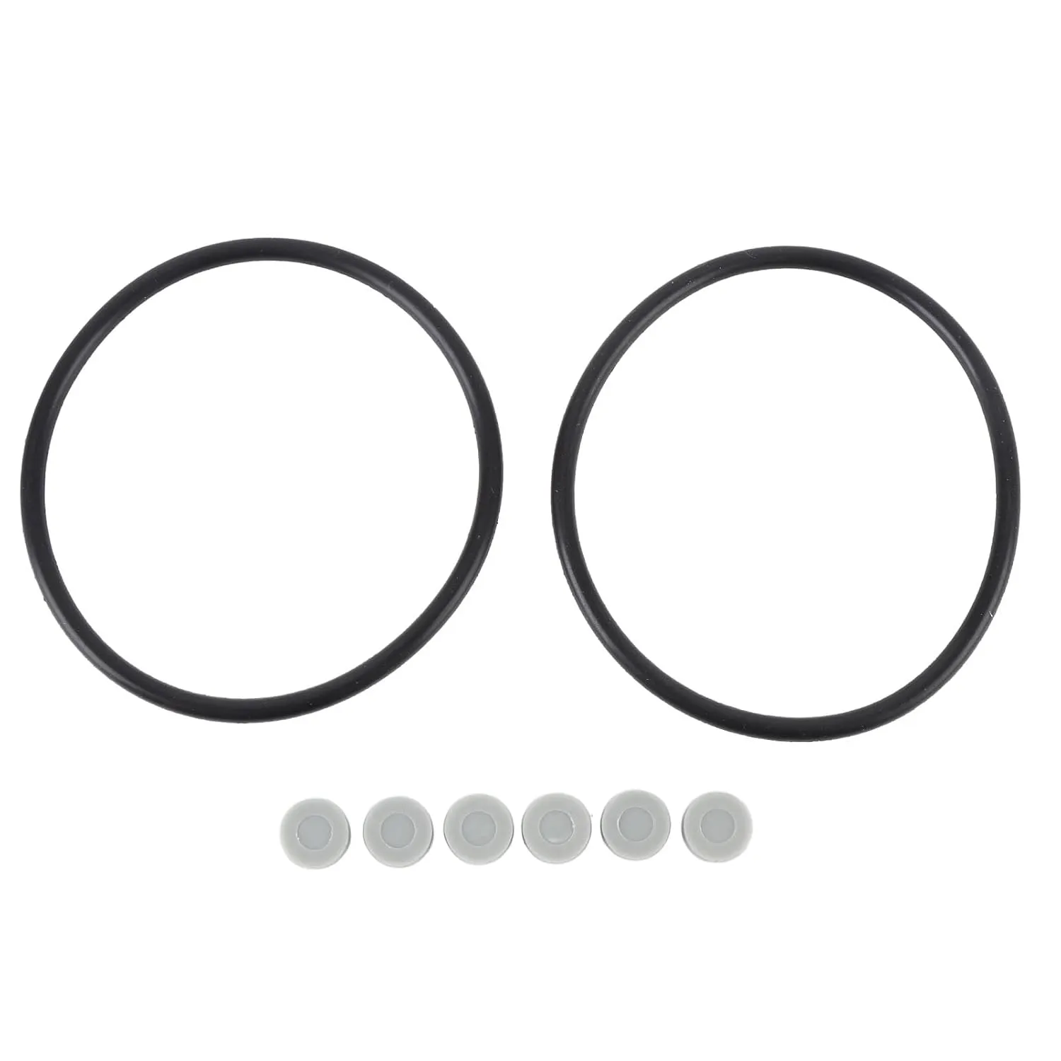 O Ring Repair Kit for Pair Nab Adapter for Studer REVOX 2 Toriques (o Ring)   6 Pawns, Rubber Ring Sealing Ring Set Overhaul Replacement Kit (Grey)