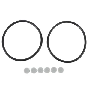 O Ring Repair Kit for Pair Nab Adapter for Studer REVOX 2 Toriques (o Ring)   6 Pawns, Rubber Ring Sealing Ring Set Overhaul Replacement Kit (Grey)