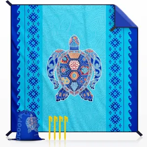 OCOOPA Beach Blanket - Sand-Free, Quick-Drying, Large & Compact - Perfect for Beach Yoga, Outdoor Music Festivals, Travel & Camping Gifts