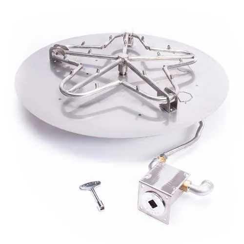 Octo Bar Fire Table (Tabletop) - Aluminum