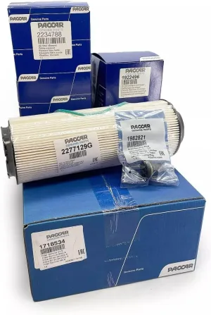 OEM Filter Service Kit for Paccar MX-13 EPA13 Oil, Fuel, Element & Plug.