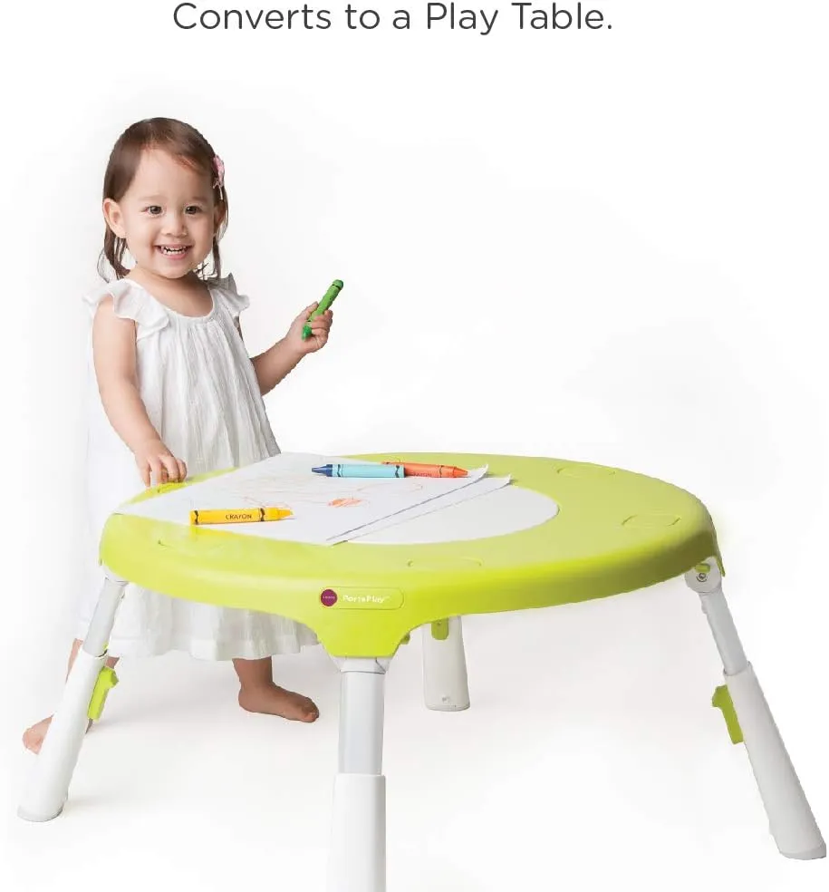 ORIBEL PortaPlay Baby Activity Center: Development Focused Toys. Foldable, Portable, and Transforms to a Play Table, Unisex (Forest Friends)